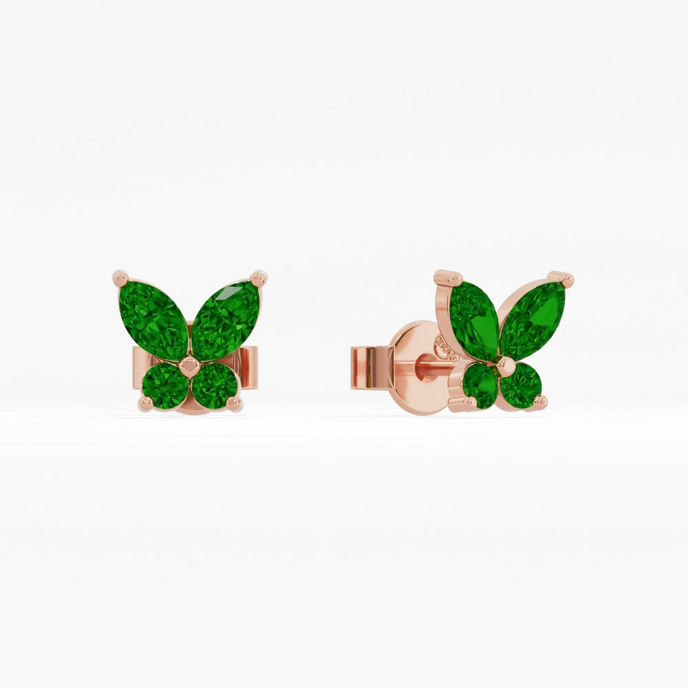 #metal_rose-gold-plated#stone-colour_emerald-green