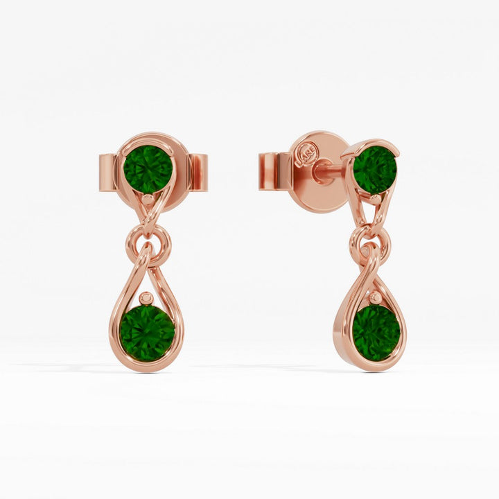 #metal_rose-gold-plated#stone-colour_emerald-green