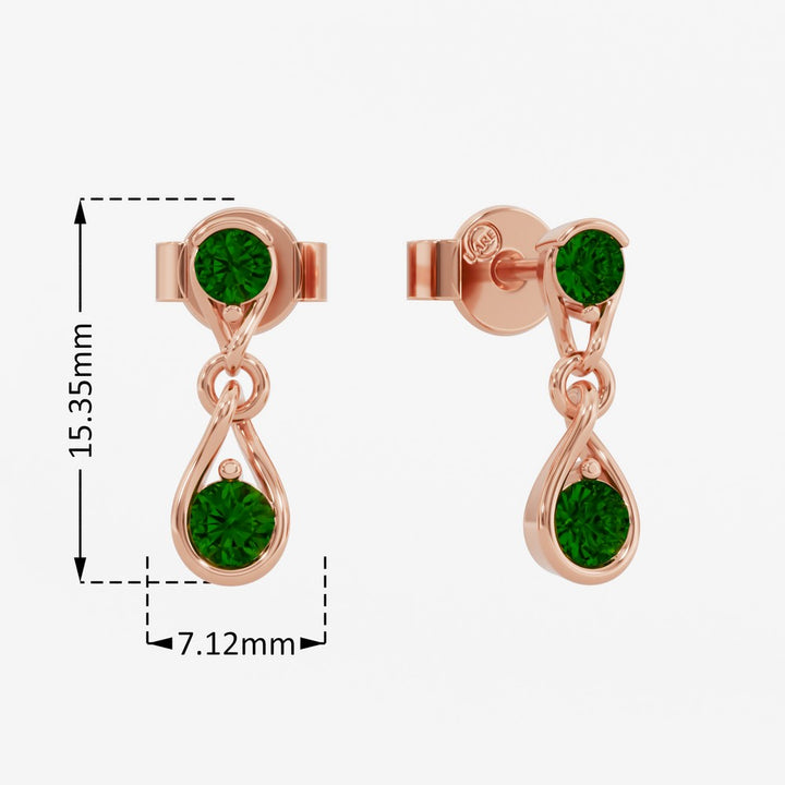 #metal_rose-gold-plated#stone-colour_emerald-green