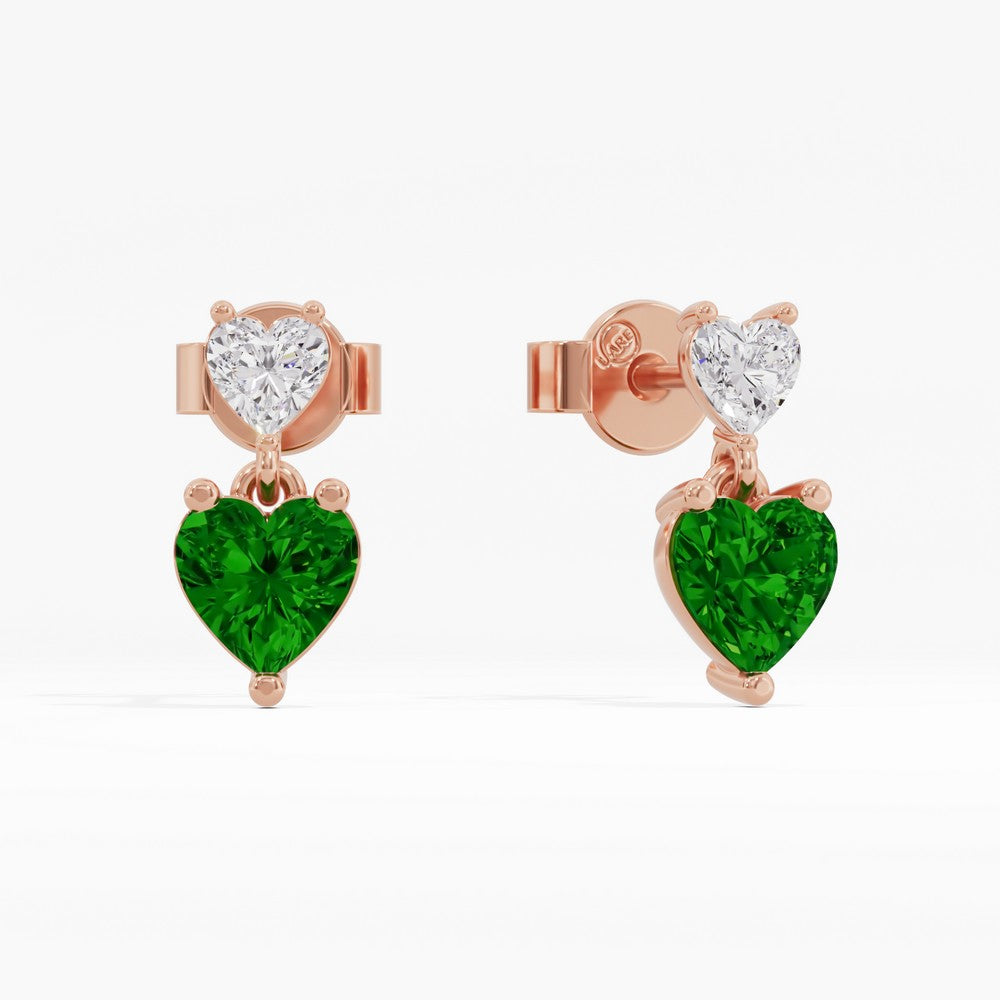 #metal_rose-gold-plated#stone-colour_emerald-green