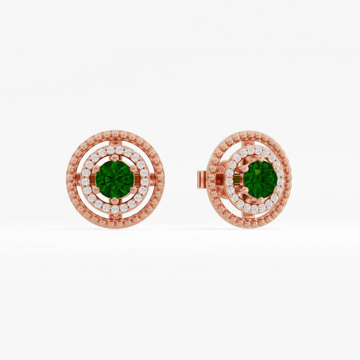 #metal_rose-gold-plated#stone-colour_emerald-green