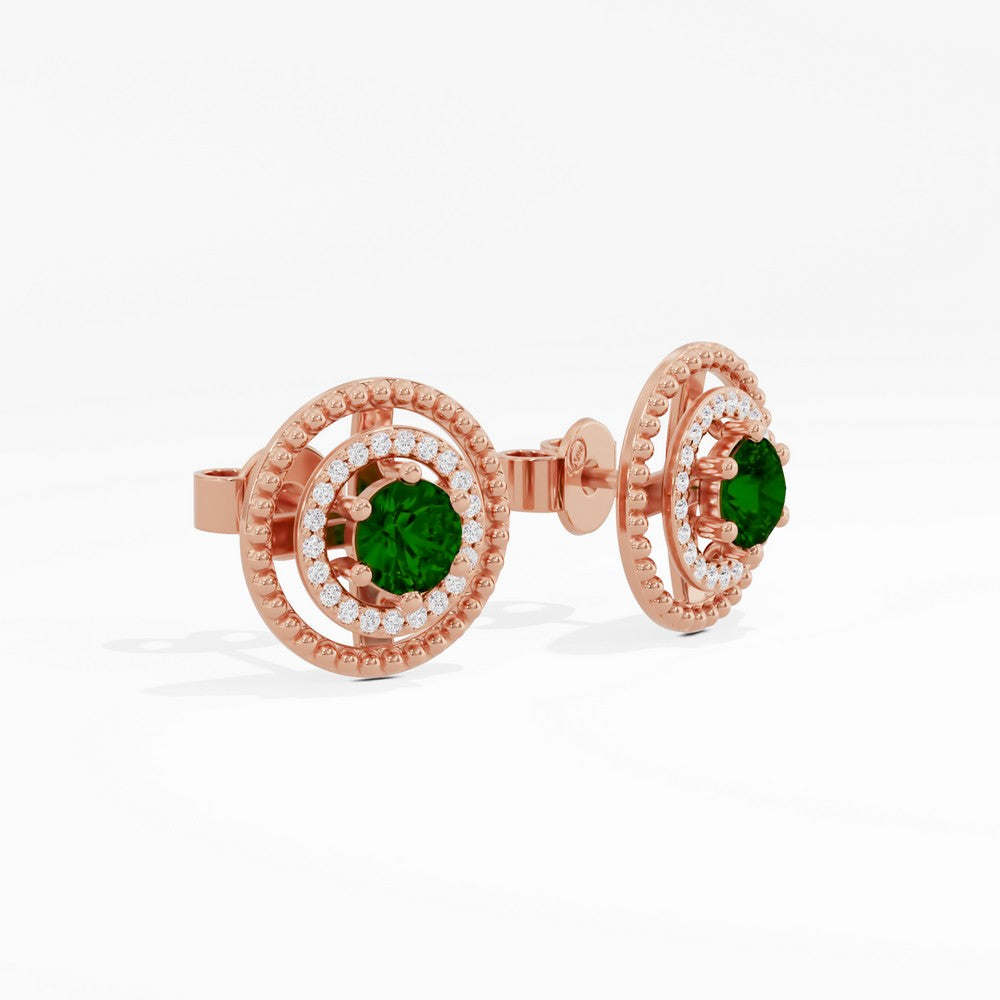 #metal_rose-gold-plated#stone-colour_emerald-green