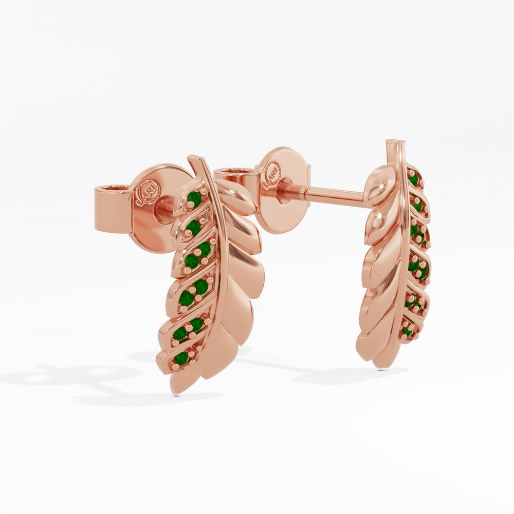 #metal_rose-gold-plated#stone-colour_emerald-green