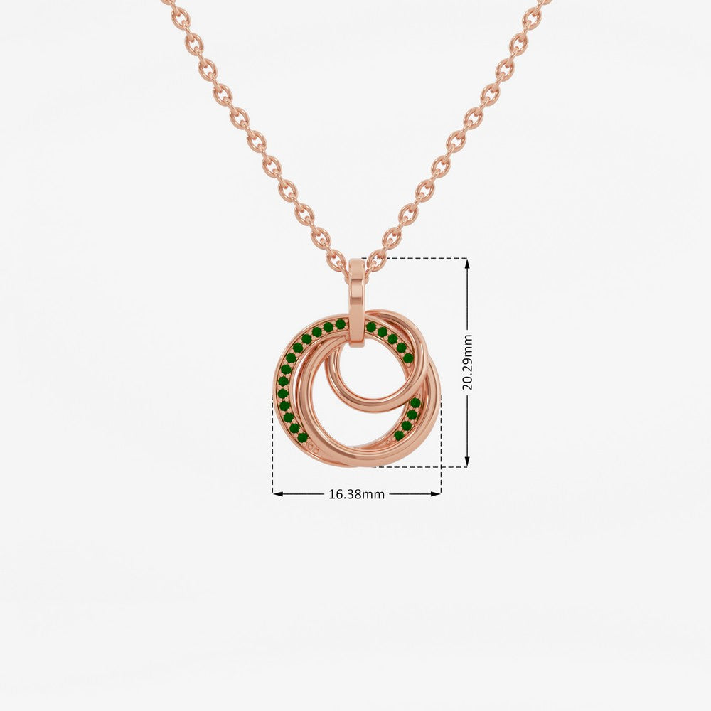 #metal_rose-gold-plated#stone-colour_emerald-green