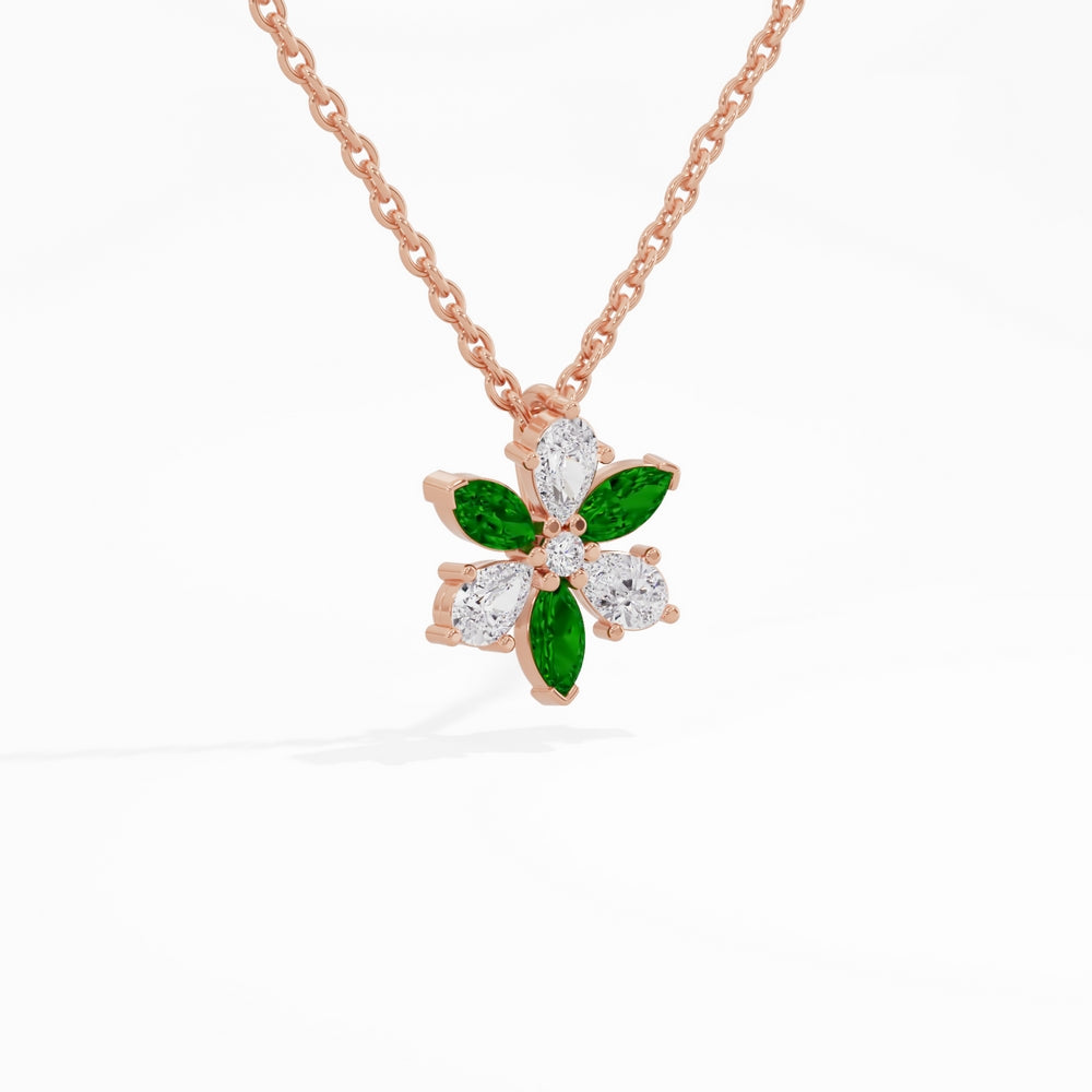 #metal_rose-gold-plated#stone-colour_emerald-green