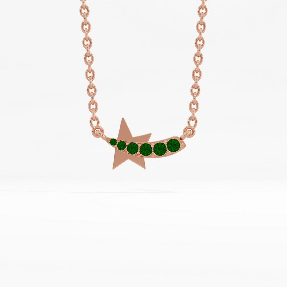 #metal_rose-gold-plated#stone-colour_emerald-green