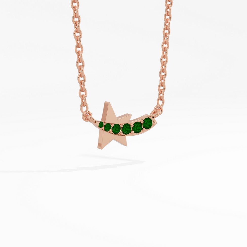 #metal_rose-gold-plated#stone-colour_emerald-green