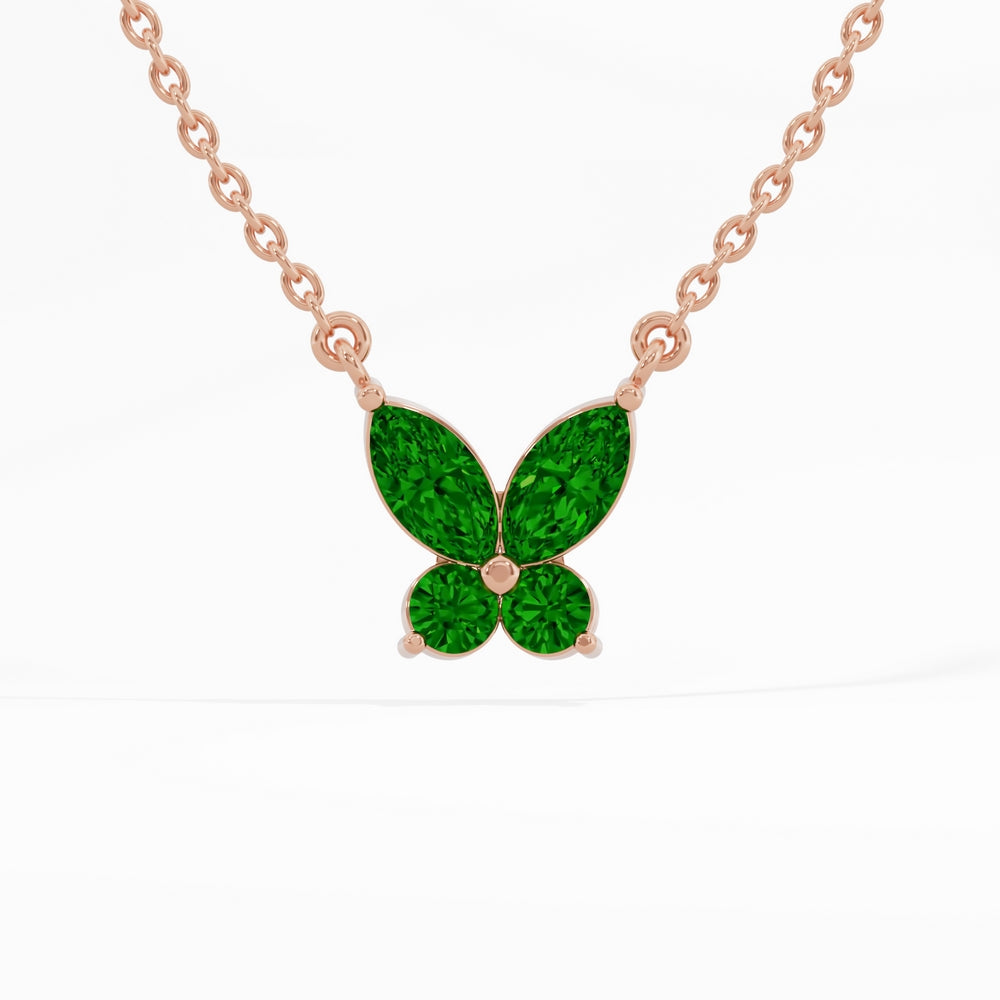 #metal_rose-gold-plated#stone-colour_emerald-green