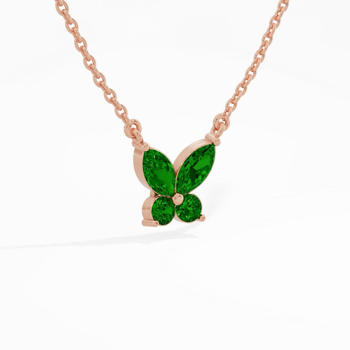 #metal_rose-gold-plated#stone-colour_emerald-green