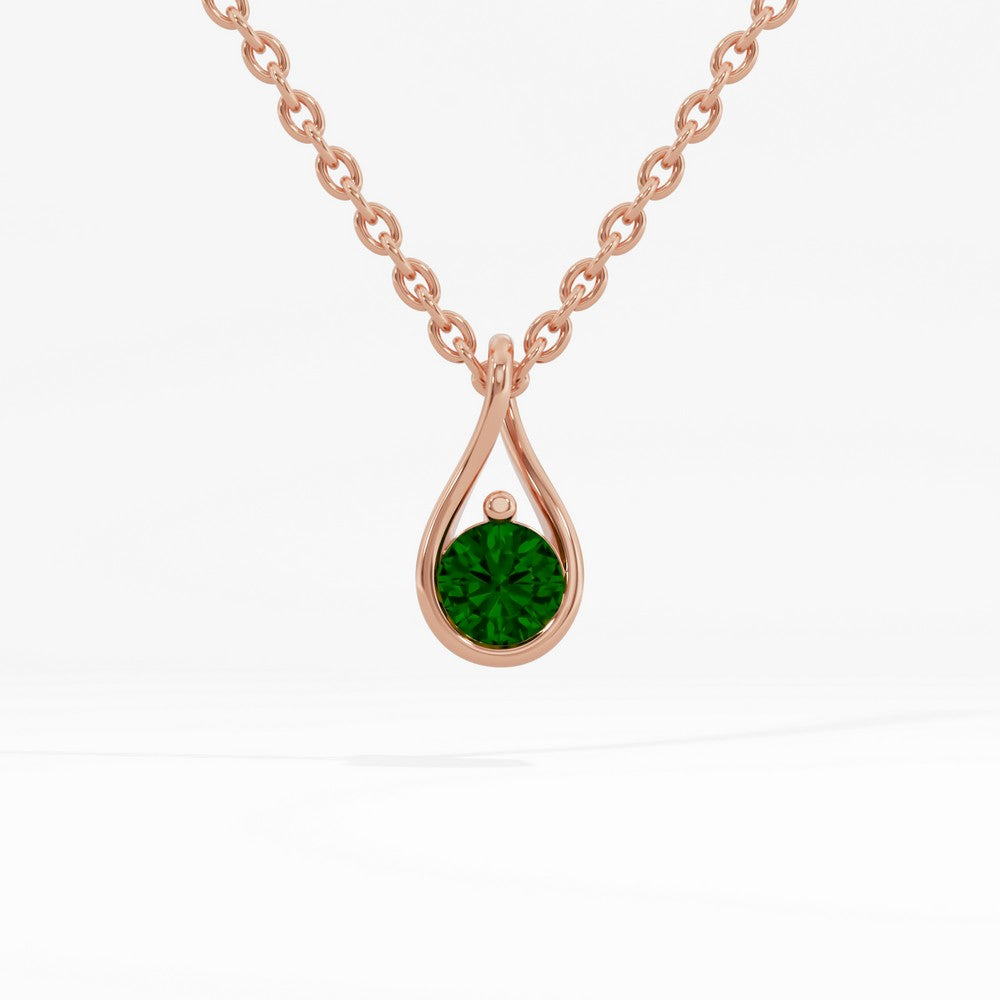 #metal_rose-gold-plated#stone-colour_emerald-green