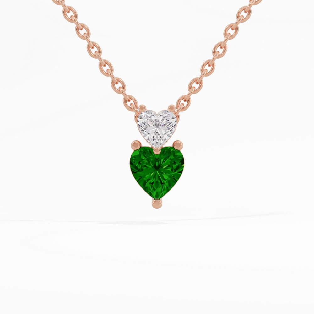 #metal_rose-gold-plated#stone-colour_emerald-green