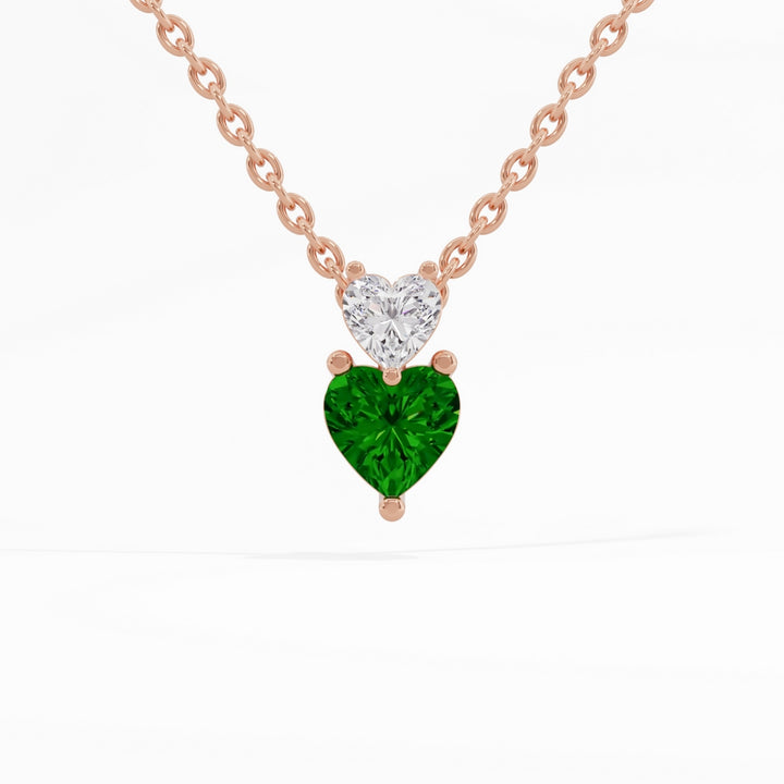 #metal_rose-gold-plated#stone-colour_emerald-green