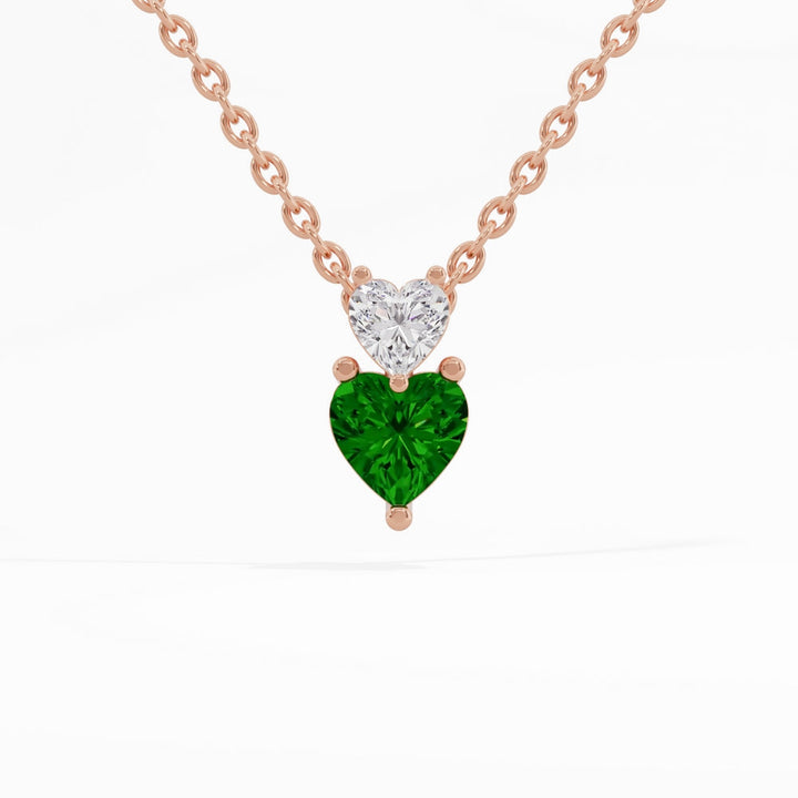 #metal_rose-gold-plated#stone-colour_emerald-green