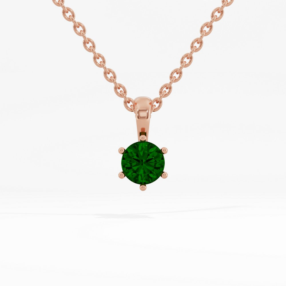 #metal_rose-gold-plated#stone-colour_emerald-green