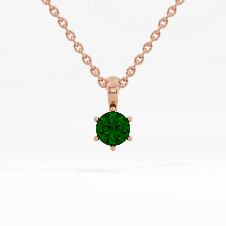 #metal_rose-gold-plated#stone-colour_emerald-green