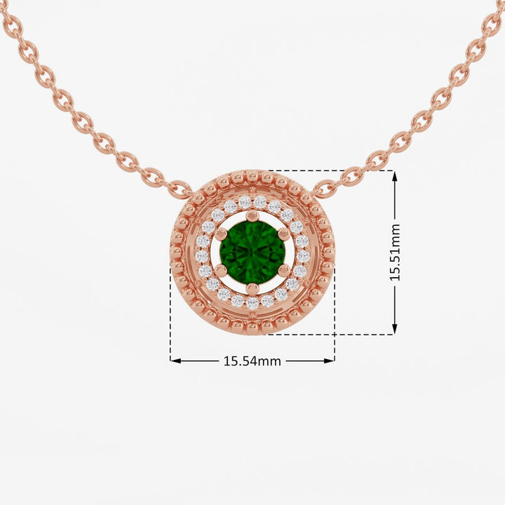 #metal_rose-gold-plated#stone-colour_emerald-green