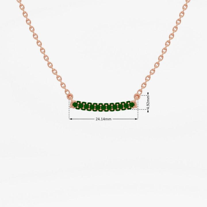 #metal_rose-gold-plated#stone-colour_emerald-green