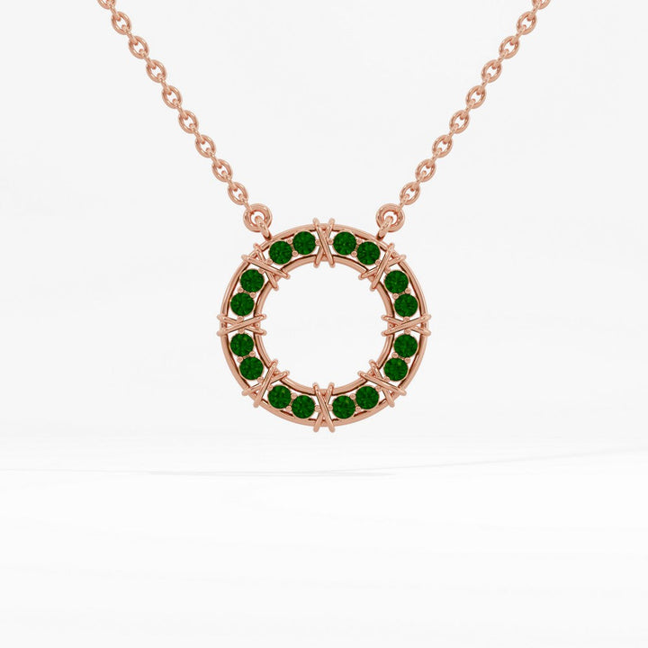 #metal_rose-gold-plated#stone-colour_emerald-green