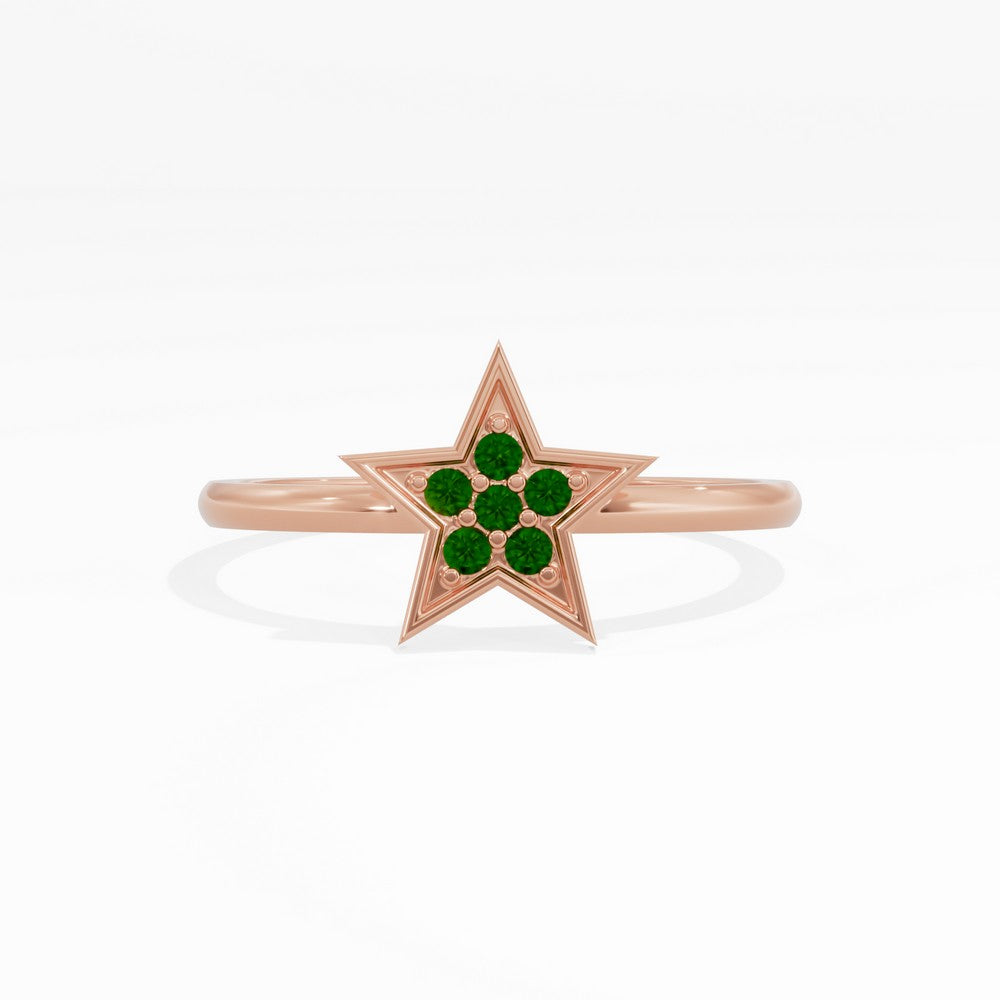 #metal_rose-gold-plated#stone-colour_emerald-green