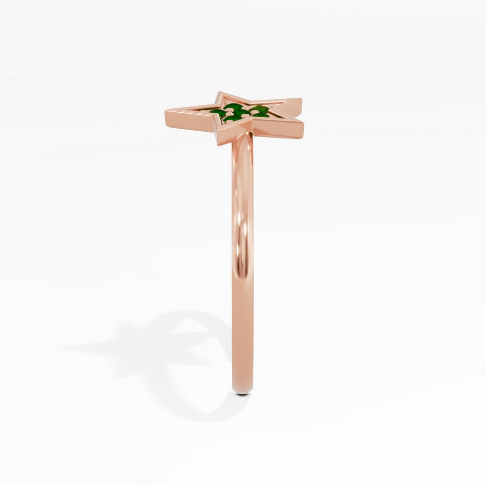 #metal_rose-gold-plated#stone-colour_emerald-green