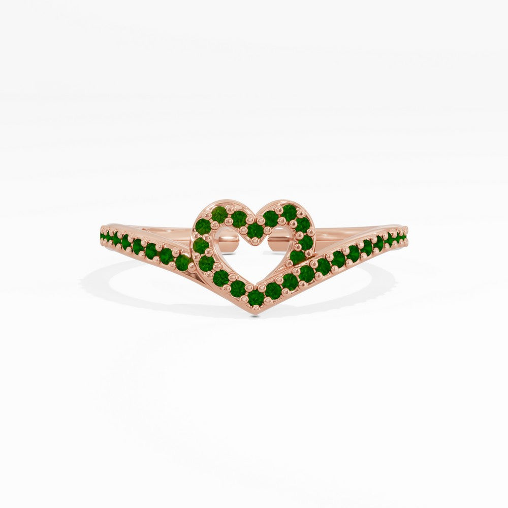 #metal_rose-gold-plated#stone-colour_emerald-green