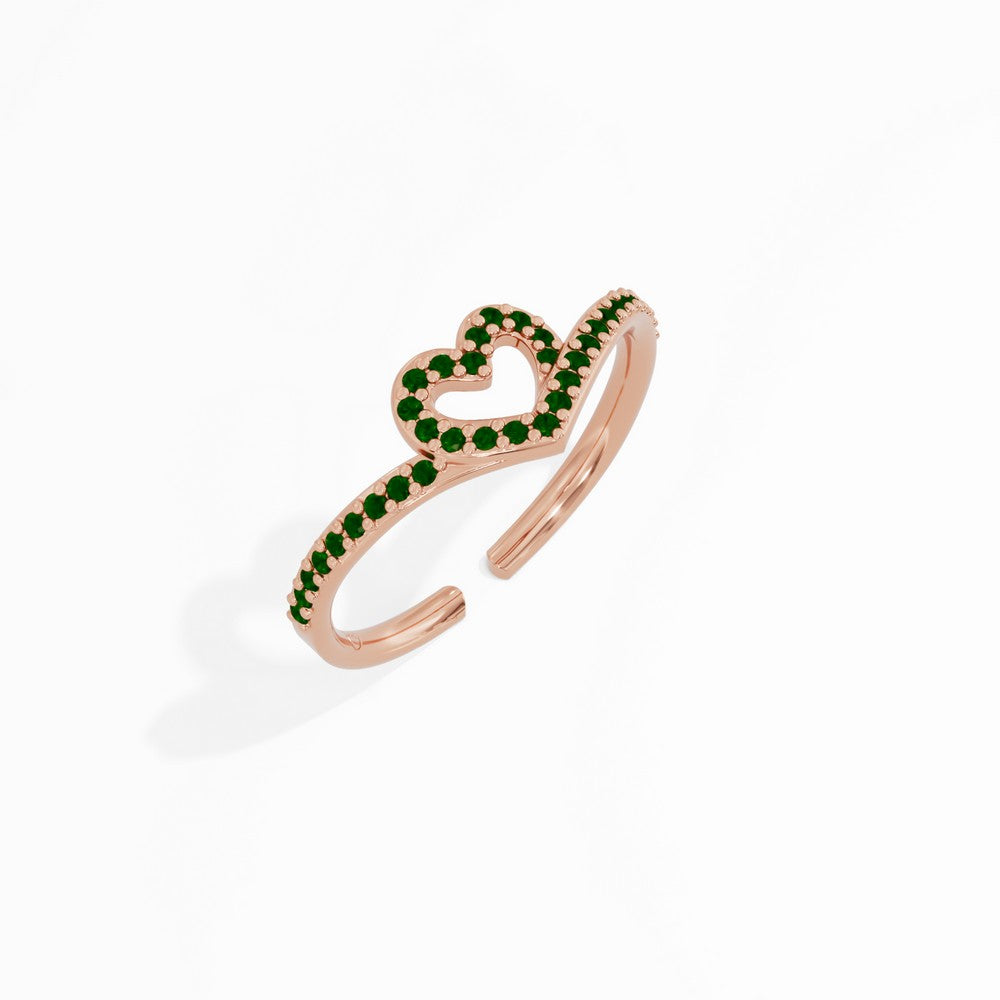 #metal_rose-gold-plated#stone-colour_emerald-green