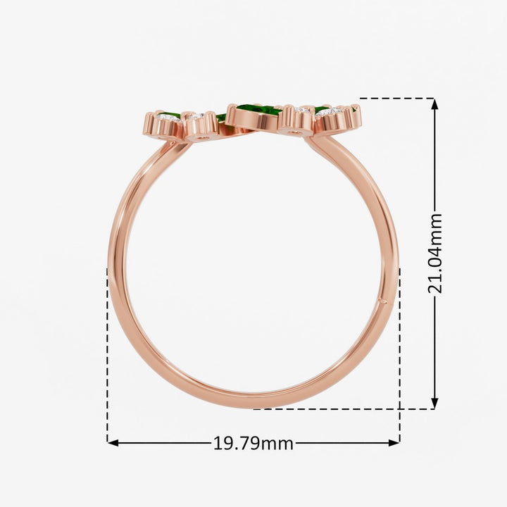 #metal_rose-gold-plated#stone-colour_emerald-green