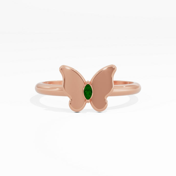 #metal_rose-gold-plated#stone-colour_emerald-green