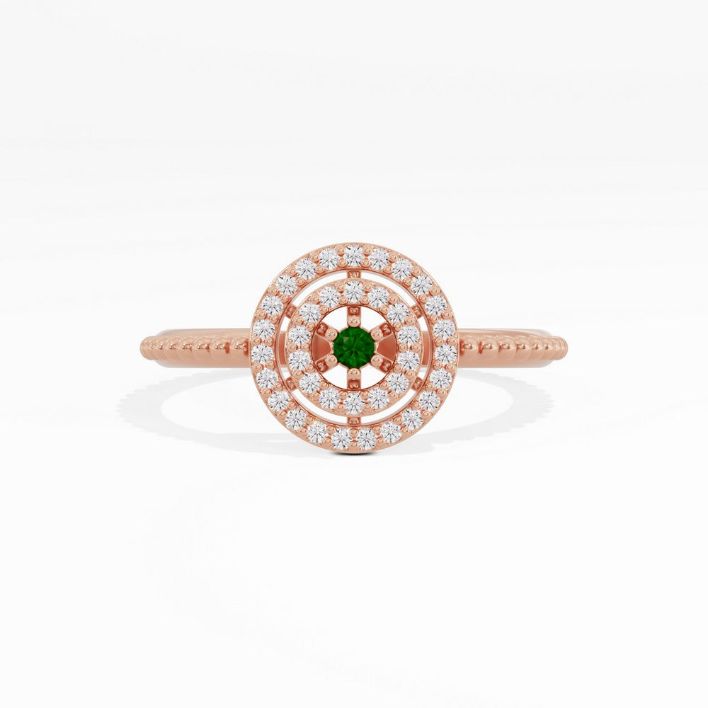 #metal_rose-gold-plated#stone-colour_emerald-green