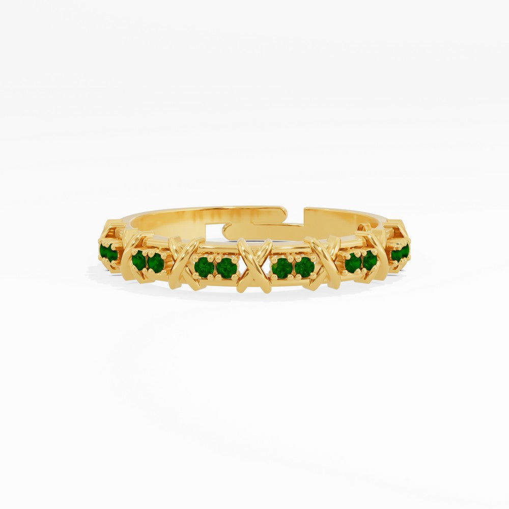 #metal_gold-plated#stone-colour_emerald-green