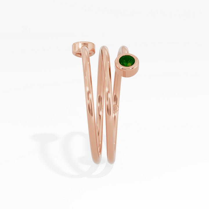 #metal_rose-gold-plated#stone-colour_emerald-green