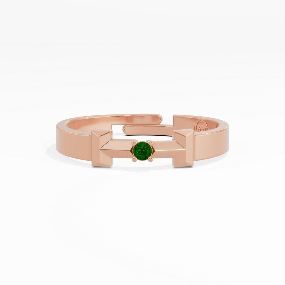 #metal_rose-gold-plated#stone-colour_emerald-green